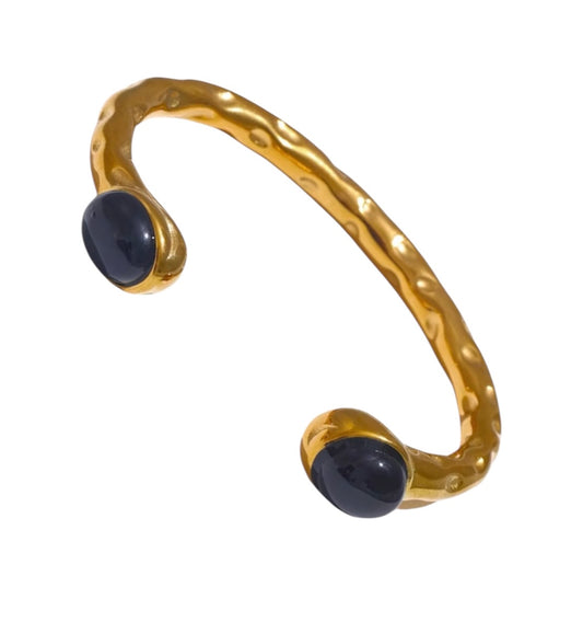 Tarpeia Bangle (Dark Navy)