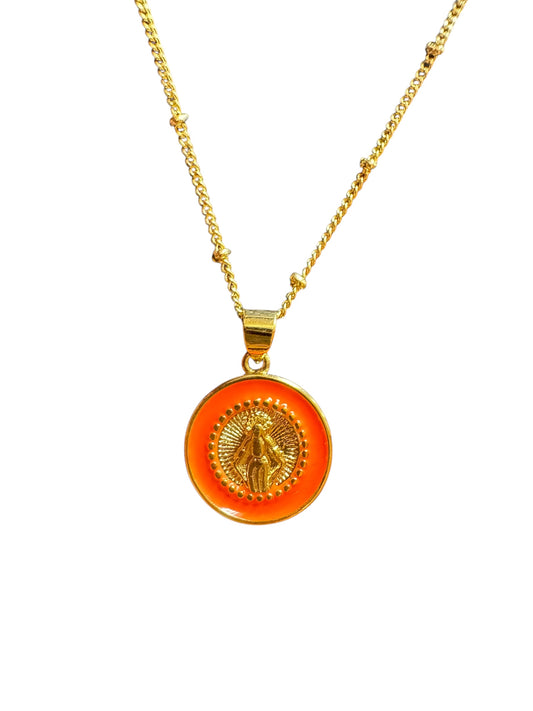 Apollo Orange Necklace