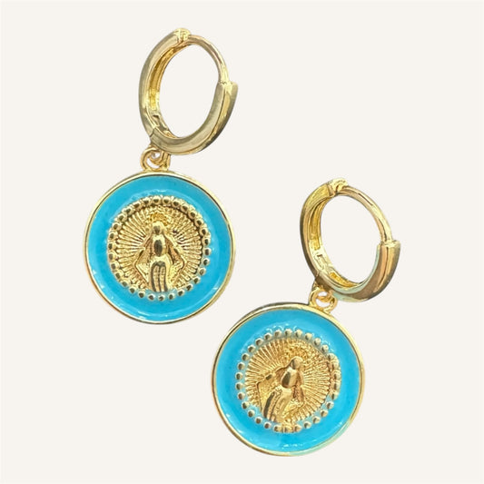 Apollo Earrings - Blue