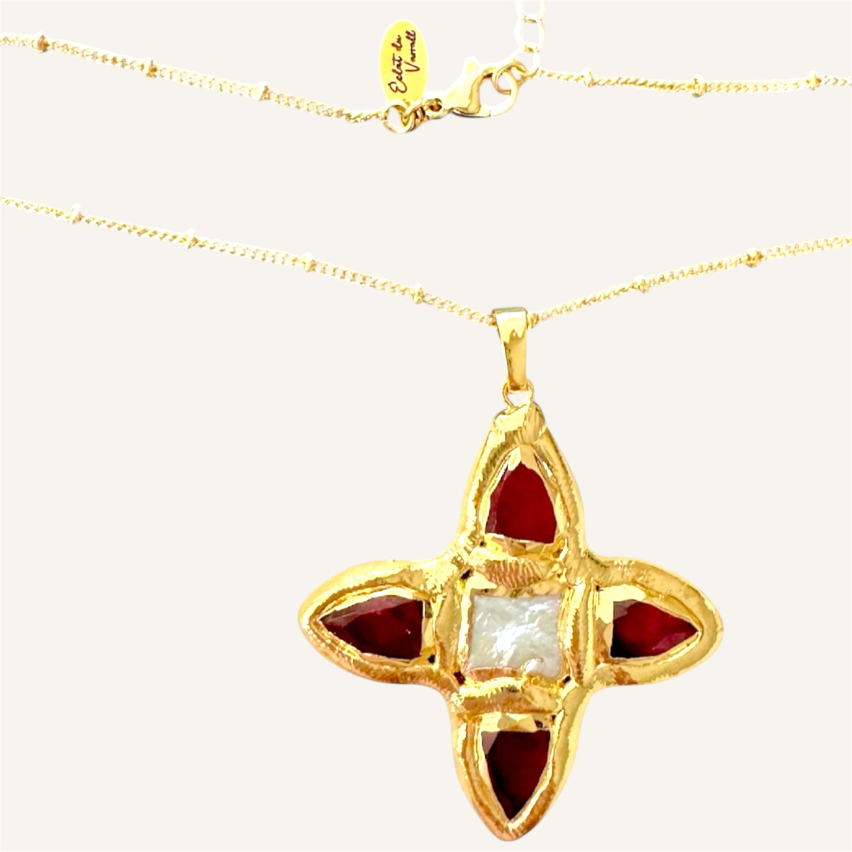 Descartes Necklace - Red