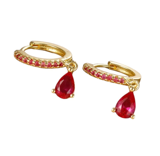 Hades Earrings (Red)